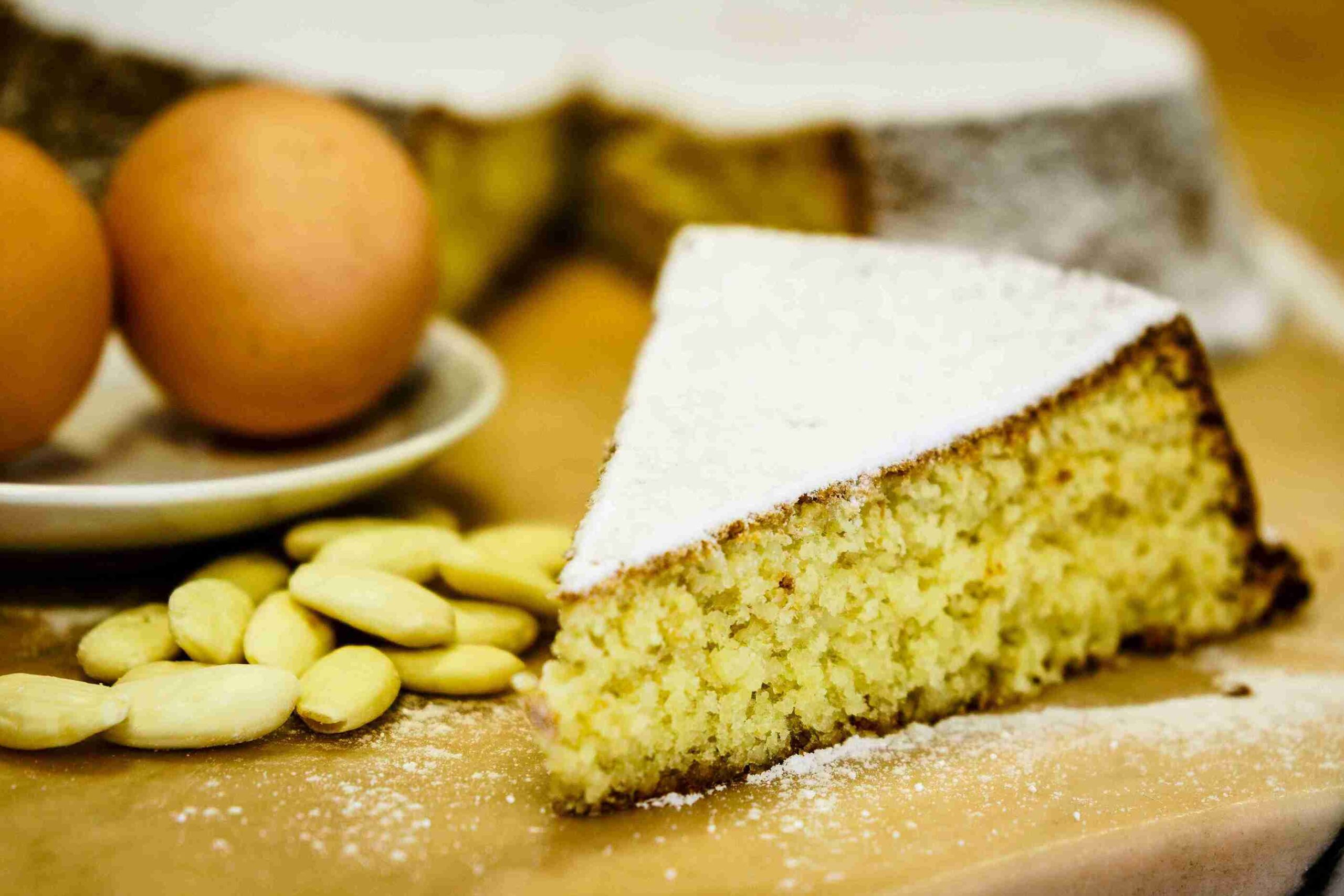 Mallorquinischer Mandelkuchen