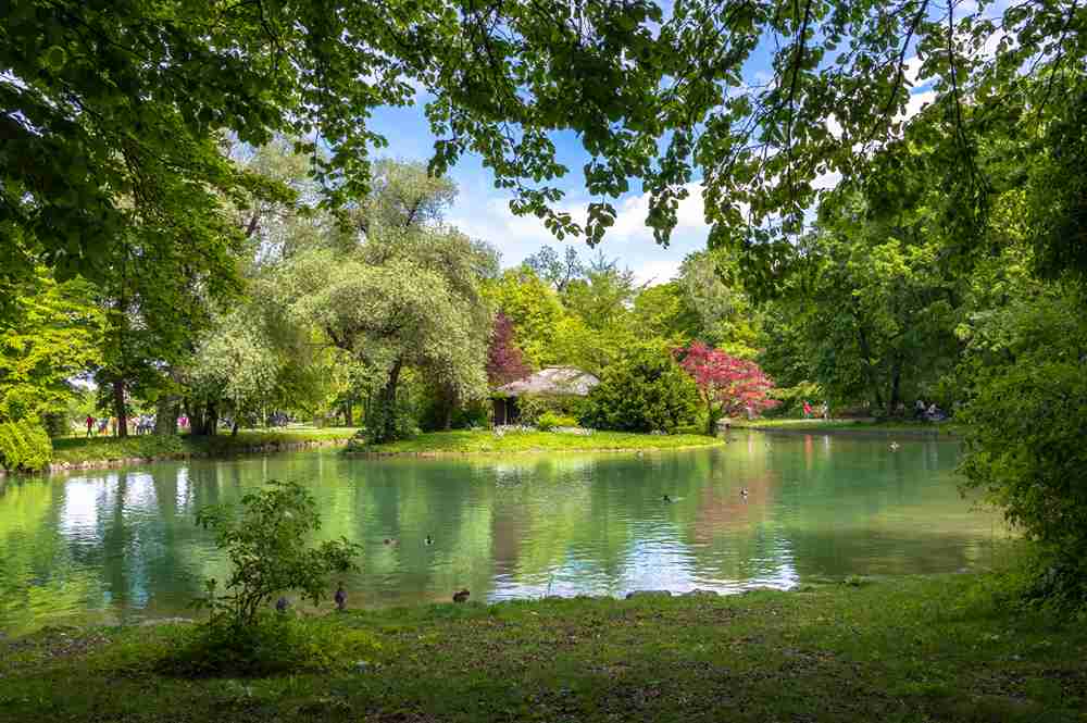 Englischer Graten und Isarufer in München