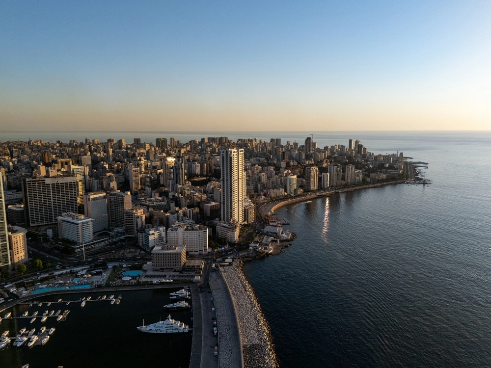 Beirut Bucht Skyline