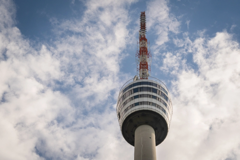 The Stuttgart TV Tower (SWR Fernsehturm Stuttgart), Deutschland